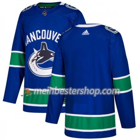 Vancouver Canucks Blank Adidas 2017-2018 Blau Trikot Authentic - Herren Vancouver Canucks Blank Adidas 2017-2018 Blau Trikot Authentic - Herren